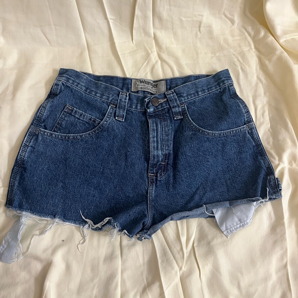 Wrangler Women's Classic Blue Jean Shorts